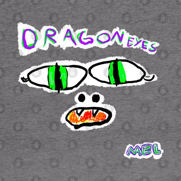 Dragon Eyes by Mel by Irina's Family Art Circle 